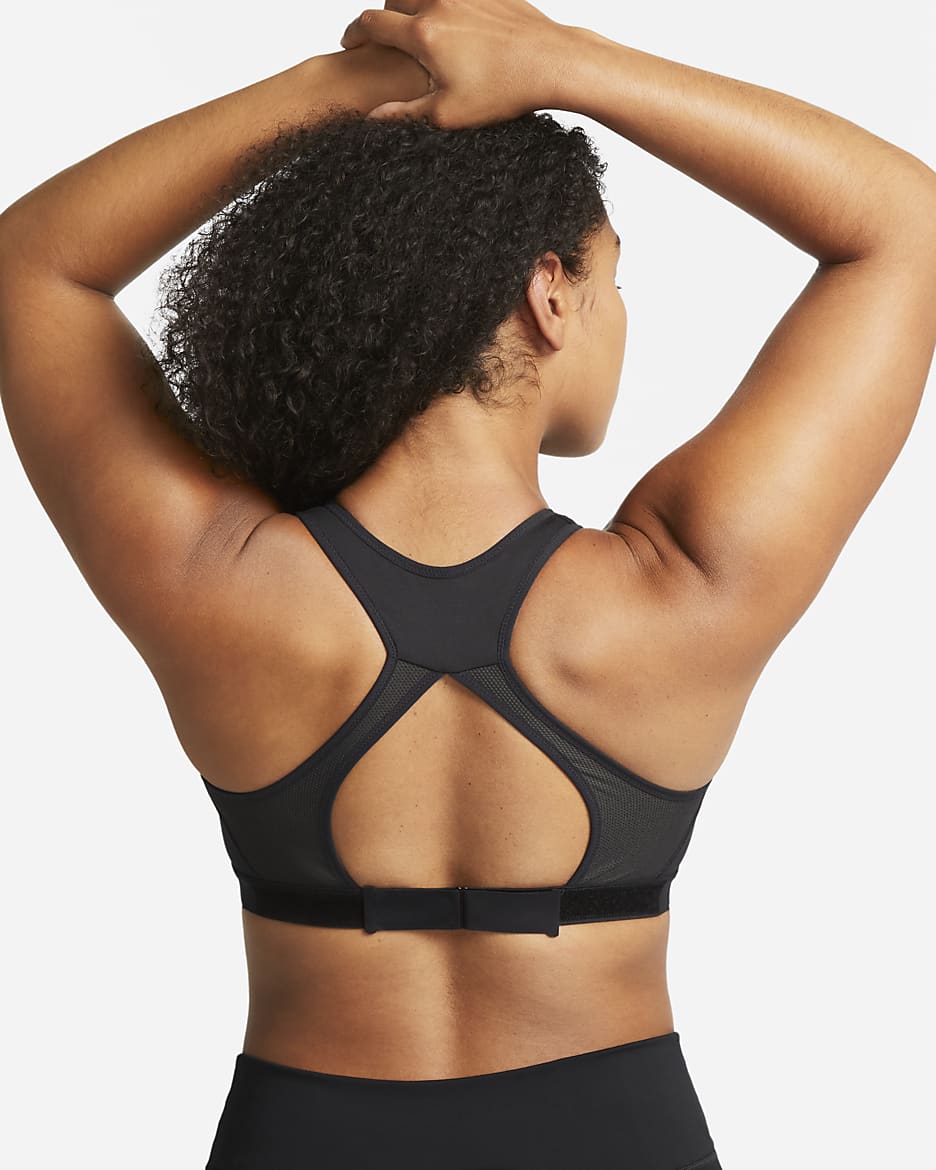 Nike Swoosh Women s High Support Non Padded Adjustable Sports Bra